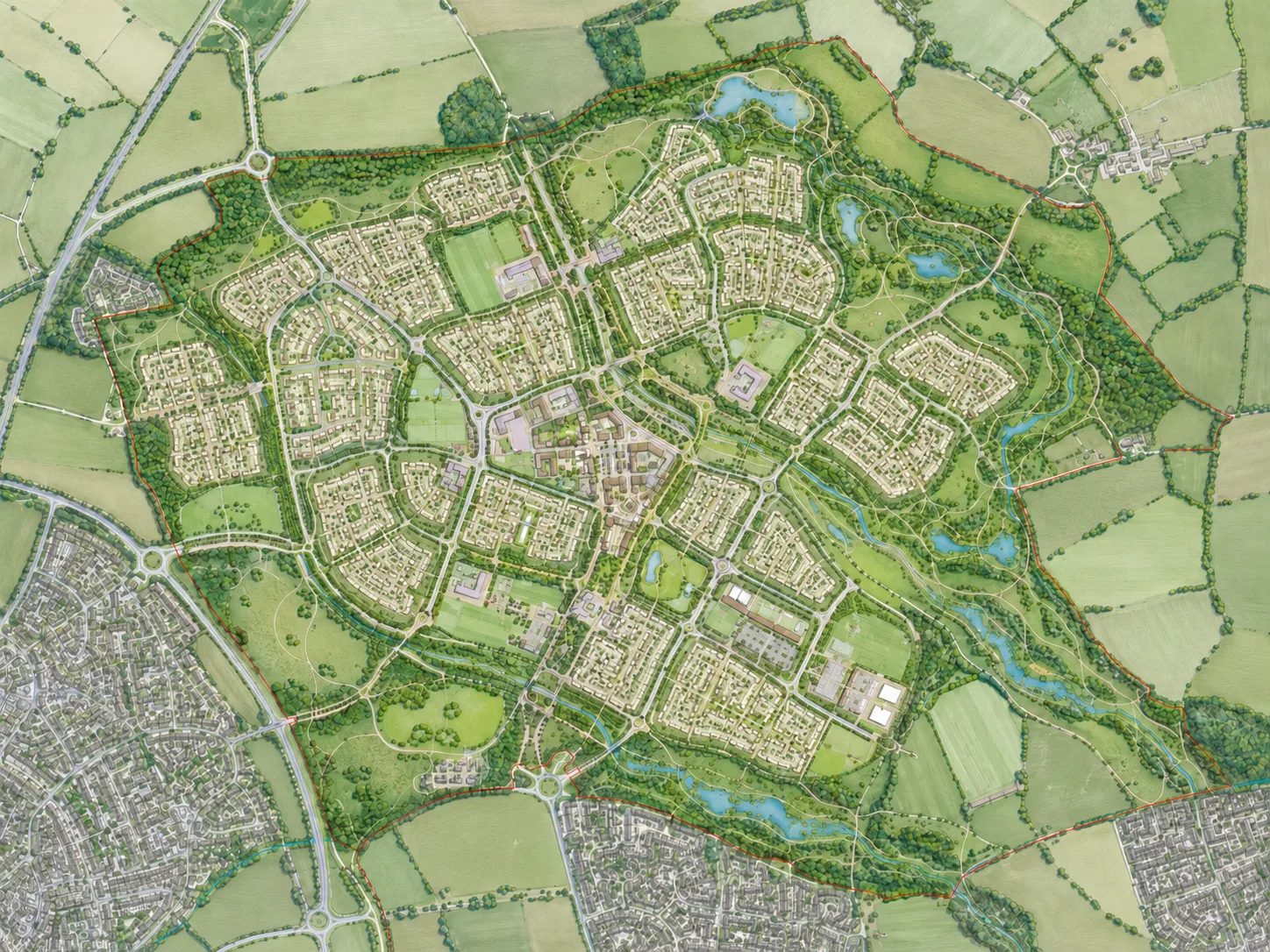 Harbour Yard labelled masterplan
